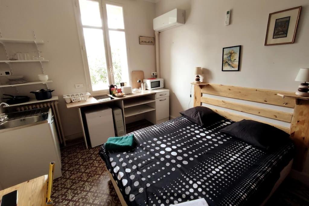 Le Jasmin Airconditioned Studio With Swimming Pool Apartment มาร์กเซย ภายนอก รูปภาพ