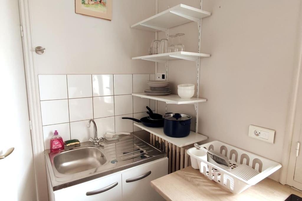 Le Jasmin Airconditioned Studio With Swimming Pool Apartment มาร์กเซย ภายนอก รูปภาพ